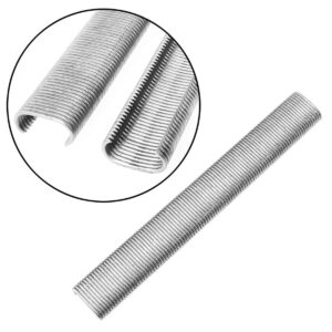 Heavy-duty hog rings for fencing installation and repair