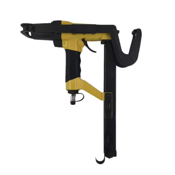 P88/12J pneumatic staple gun in use on worksite