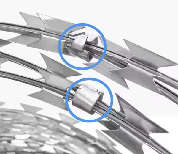 Galvanized Clinch Clips for Razor Wire - Image 5