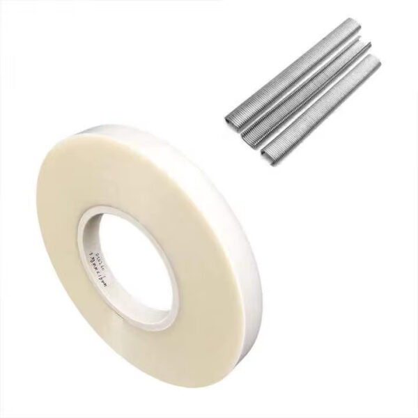"Plastic wire binding M65 mattress clips in strip"