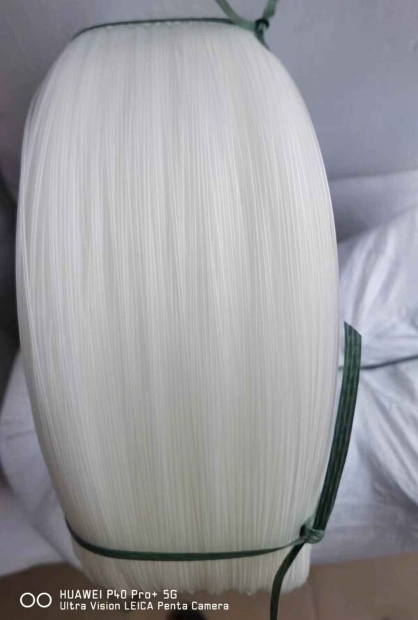 "Plastic wire coil with M45 clips loaded for use"